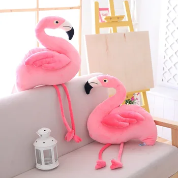 Juokinga Kūrybos Pliušinis Plauko Pagalvę Pliušinis Plauko Pagalvę Vaikams,Naujų Animacinių filmų Flamingo Formos Pagalvė Žaislas Gimtadienio Dovana Vaikams Mergina