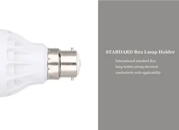 LED Lemputė B22 3W 5W 9W 7W 12W Smart IC LED Šviesos 5730 SMD Lampada Ampulä-Bombilla Lempa 220V 240V Šaltai Balta Šiltai Balta