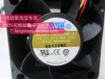 Originalus AVC 4CM4028 12V0.66A DB04028B12U P002 aušinimo ventiliatorius 90200150813