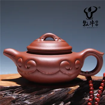 Autentiškas Yixing arbatinukas didelių senovinių Ruyi 200 ml visų rūšių atostogų dovanos arbatos LOGOTIPĄ, sumaišyti partijos