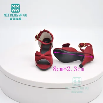 BJD priedai lėlės batai tinka 1/3 BJD SD10 SD13 lėlės mados aukštakulnį aušintuvas, odiniai batai, auliniai batai