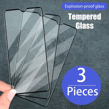 3piece 9D Visiškai Padengti Stiklo Redmi Pastaba 9S 9 Pro Stiklo Toughed Ekrano apsaugos Xiaomi Redmi Pastaba 8 Pro 