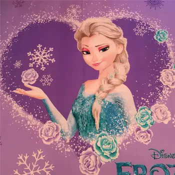 3D Užšaldyti Elsa šalikas pakratai rinkiniai mergaitėms karalienės dydžio berniukai disney lovos užvalkalai 4pc animacinių filmų namų tekstilės lova nustato dviejų dydis