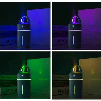 Aromato eterinis Aliejus Difuzoriaus Oro Drėkintuvas Ultragarsinis Su Grūdų 7Color Keitimas LED Žibintai Office Home Nakties šviesos Biuras