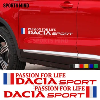 5 Poros Pritaikoma DACIA Automobilių Apdailos Automobilių-stilius Už Renault Dacia Duster 