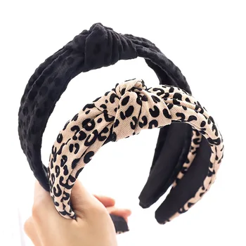 Derliaus Leopard Mazgas Hairband Ponios Etninis Geometrinis Leopard 