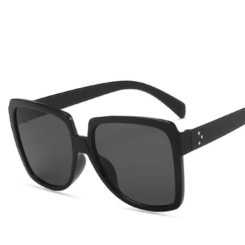 Aikštėje Prabangos Prekės ženklo Dizaineris Atspalvių Negabaritinių Saulės Akiniai Moterų Mados 2021 Jaunų Stiliaus Spalvotų akinių nuo saulės Moterų UV400