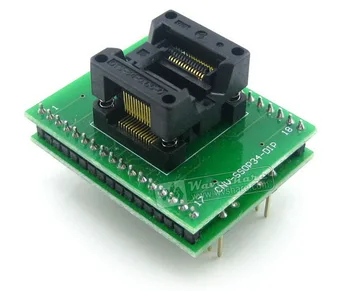 SSOP28 Į DIP28 (B) TSSOP28 Enplas IC Bandymų Lizdas Programavimo Adapteris 0,65 mm Žingsnio