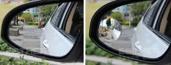 2017 m. Naujų Automobilių Galinio vaizdo Veidrodis Vairuotojo Pusėje Veidrodis, didinamasis stiklas Loupe Didinamuoju Stiklu
