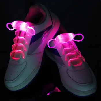 ICOCO 1 Pora 80CM Įvairių Spalvų Neono, LED Šviesos Žėrintis Batų raišteliais Gražus Didelio Matomumo Neoninis Apšvietimas