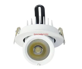 Pritemdomi LED downlight 10W 20W 30W 40W 50W 60W reguliuojamas 360 led lemputė šiltai baltos spalvos natūrali balta šalta balta Kamieno downlight