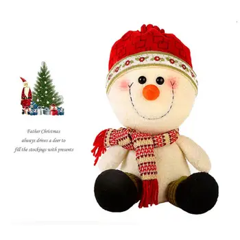 Kalėdų Dekoro Santa Lėlės Sniego Briedžių Pliušinis Lėlės Kalėdos Statulėlės Darbalaukio Dekoracijos Vaikams Kalėdų Dovana Namų Puošybai