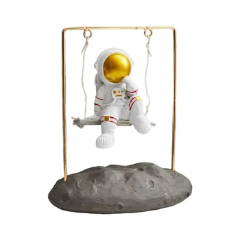 Modernaus Stiliaus Astronautas Statulos Kūrybos Skulptūros Miniatiūrinės Figūrėlės Amatų Biuro, Namų Dekoravimo Reikmenys Kalėdų Dovana