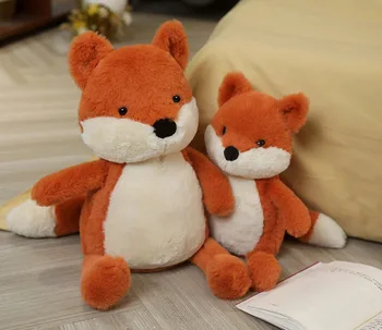 35cm Minkštas komfortas fox lėlės vaikams Žaislas plushed fox Dekoratyvinis fox žaislai