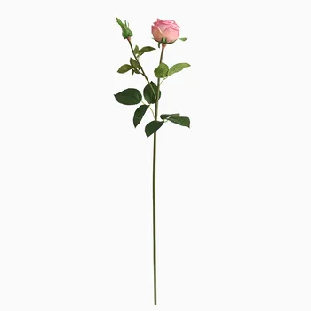 Šviežia rose Dirbtinės Gėlės Nekilnojamojo Touch rožių Žiedų Namų dekoracijas Vestuvės ar Gimtadienis, Valentino Diena dovana