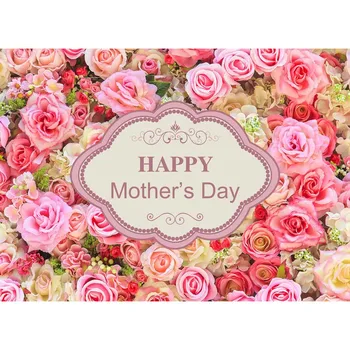MEHOFOTO Fotografijos Foną, Motinos Dieną, Pink Gėlių Šalies Nuotrauka Fone fotostudija Rekvizitai