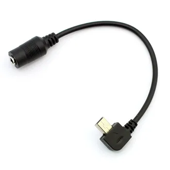 Skaitmeninis Fotoaparatas Mini USB 3,5 mm) Mikrofonas Mikrofono Adapterio Perdavimo Kabelį, Laidą GoPro Hero 3 3+ 4 Mikrofono Adapterio Kabelis