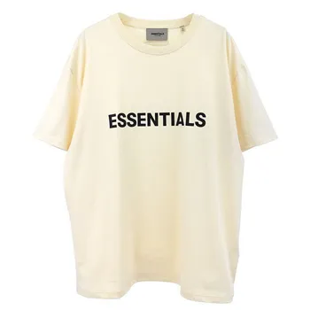 2020 metų Hip-Hop ' as, T-marškinėliai Vyrams, Moterims Vasaros Negabaritinių RŪKO Viršūnes dizaineris Essentials Trumpas rankovės marškinėliai Streetwear