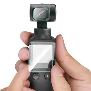Grūdintas Stiklas Screen Protector Padengti VMI PALM Delniniai Gimbal Pocket vaizdo Kameros Objektyvas LCD Ekrano Apsaugos Plėvelė Atveju Priedų