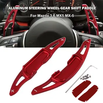Automobilio Vairas Aliuminio Lydinio Raudona Irklas Shift Pratęsimo Padengti Mazda Dropship