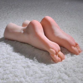 Modeliavimo moterų pėdos formos bato modelio žmogaus antras modelis šilko kojinės gražių pėdų medicinos akupunktūra tapyba
