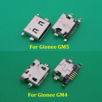 10VNT/AIKŠTELĖ, už Gionee Bendrojo mobil GM5 GM 5/GM4 GM 4 plus USB įkrovimo kroviklis įstatomoji jungtis plug pakeitimo remontas