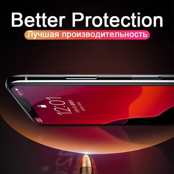 4Pcs Apsaugos Grūdintas Stiklas iphone 12 11 Pro X XR XS Max Stiklo iPhone 12 Screen Protector, Stiklo iPhone 11 12 Pro Max