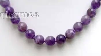 Didelis Apvalus 10mm aukštos kokybės Violetinė crystal 18