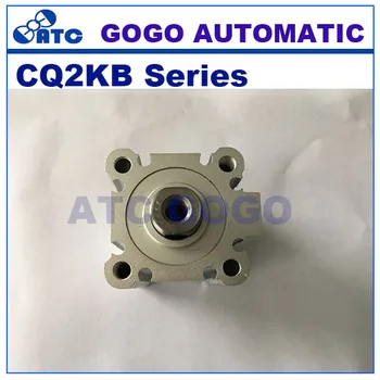 CQ2KB40-100 SMC tipo Ne rotaty vieno strypo dvigubai akto pagimdė 40mm eiga 100mm aliuminio lydinio, pneumatinės kompaktiškas cilindras