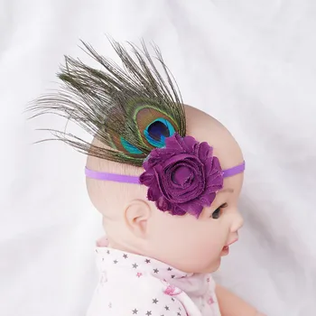 Povas Newbron Baby Nuotrauka Naujagimiui Mergaitės Berniukai Plaukų Aksesuarai Kostiumas Plunksnų Lankelis Fotografijos Rekvizitai