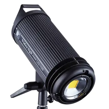 200W Led Studija, Vaizdo, Šviesos, Yidoblo LED-V200 Live Stream Lempos Šaudyti Lempa Dienos šviesos 5500K Dėmesio DMX Nuotolinio Valdymo pulto LED Šviesos