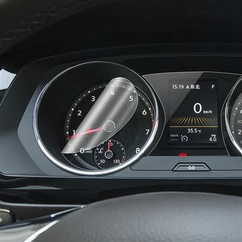 Prietaisų skydelio apsauginės plėvelės ekranas navigacijos lipdukas 2017-2019 Tiguan L 3pcs/set auto dalys