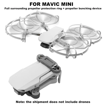 Drone Sraigto Menčių Fiksuotojo Laikikliai Apsauginis Žiedas apsaugos DJI Mavic Mini