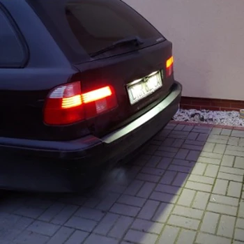 Automobilio LED Licenciją Plokštelės Šviesos Lempos BMW E39 5D 5 Durų Hečbekas Turistinis 2000-2003 m.