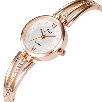 Moterų Mados Moterų kalnų krištolas Dizaineris laikrodžiai, Nerūdijančio Plieno Juosta Kvarco žiūrėti Diamond prabanga Riešo Žiūrėti Relogio Feminino