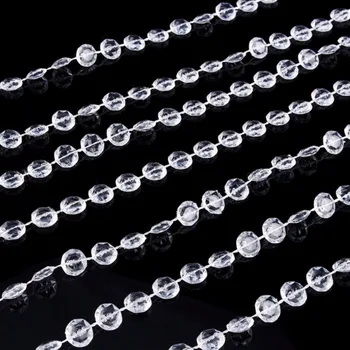 10m Kristalų Karoliukų Užuolaidos Diamond Akrilo Kristalų Patalpų Dekoravimas, Užuolaidos Vestuves Kambarį Dekoro
