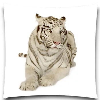 Tigras Modelius Medvilnės, Poliesteris Sofos Pagalvėlė Padengti Puikus Kokybės Namų Dekoro Housewarming Dovana Automobilio Mesti Pagalvės Užvalkalą