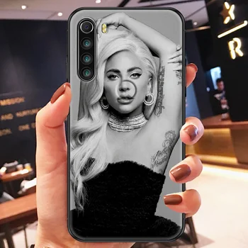 Lady Gaga chromatica Telefoną atveju Xiaomi Redmi Pastaba 7 7A 8 8T 9 9A 9S K30 Pro Ultra black tpu hoesjes silikono atgal tapyba