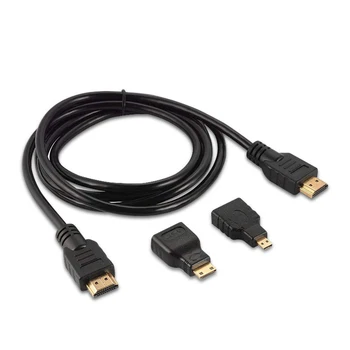 Aukštos kokybės Mini HDMI adapteris Micro HDMI 