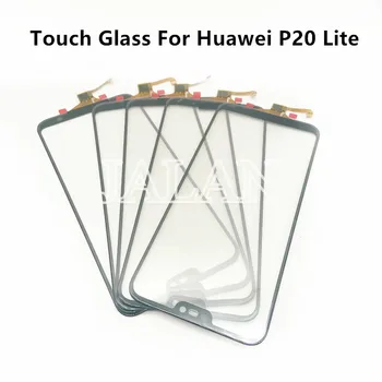 2vnt/maišas ryšį su stiklo huawei P20 lite LCD skaitmeninis keitiklis ekrano remontas, ekranu priekinio stiklo skydelis