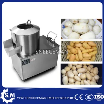 240KG/H Komercinės bulvių lupimo mašina taro bulvių, daržovių lupimo mašinos plovimas skalbimo mašina