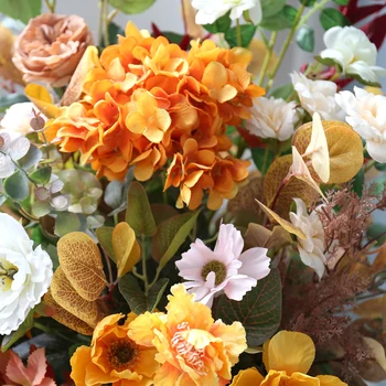 JAROWN Individualų Retro Europos stiliaus Apelsinų Gėlių Žiedų Pusė Kamuolys Etape Kelių Švino Sveiki Dekoro Vestuves Apdaila