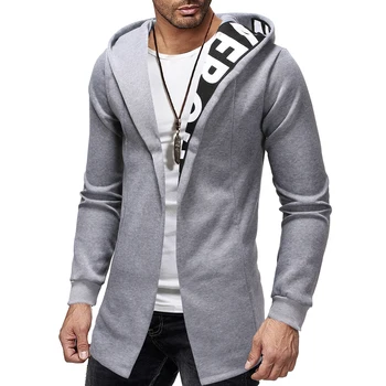 2018 m. Užsienio prekybos karštas mados cardigan megztinis Spausdinti dizainas atsitiktinis Europos kodą sweater mens hoodies streetwear