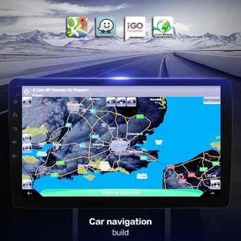 10.1 Colių 2 din Adroid 8.1 Automobilio Radijas Stereo WIFI, GPS Navigacijos, Multimedijos Grotuvas Už 
