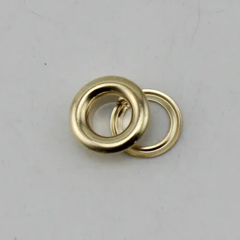 1000set 6mm plataus kraštais žiedu Rose aukso metalo vario kilpos, sagos, drabužių priedų rankinė, išvados NEMOKAMAS PRISTATYMAS