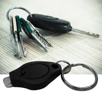 Nešiojamų Mini Dydžio Keychain Išspausti Šviesos Micro LED Žibintuvėlį, Fakelą Krepšiai, Raktų Žiedas už Keychain paketų prižiūrėtojų raktinę Karšto nedidelis vėžlys lempos