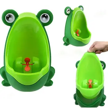1 x Įdomus Puodą Vaikai Varlių formos showers (žalia)