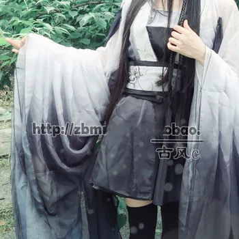 Moterų Senovės Kinų Tradicinių Kostiumai Lolita Dress Hua Yin Xu, Cosplay Jun Fu Kostiumas Helovinas Fancy Dress Kasdien Kostiumas