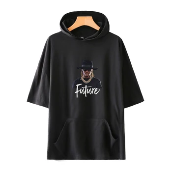 Ateityje reperis Mados Spaudinius Gobtuvu marškinėliai Moterims/Vyrams Vasaros trumpomis Rankovėmis Tshirts 2020 Karšto Pardavimo Laisvalaikio Drabužių Streetwear