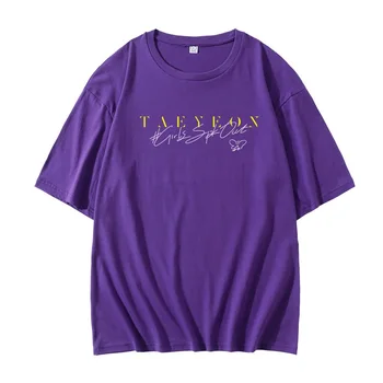 Kpop mergaičių karta taeyeon albumą mergina spk iš pačios spausdinimo t marškinėliai, unisex o kaklo nukrito peties rankovėmis t-shirt